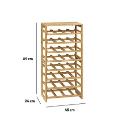 Rangement 32 bouteilles Bambou Linha - 5Five
