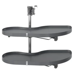 Rangement coulissant d'angle pour meuble de cuisine GoodHome Pebre 100 cm, gauche