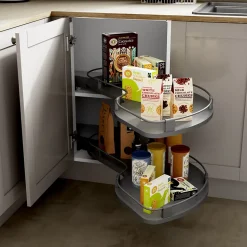 Rangement coulissant d'angle pour meuble de cuisine GoodHome Pebre 100 cm