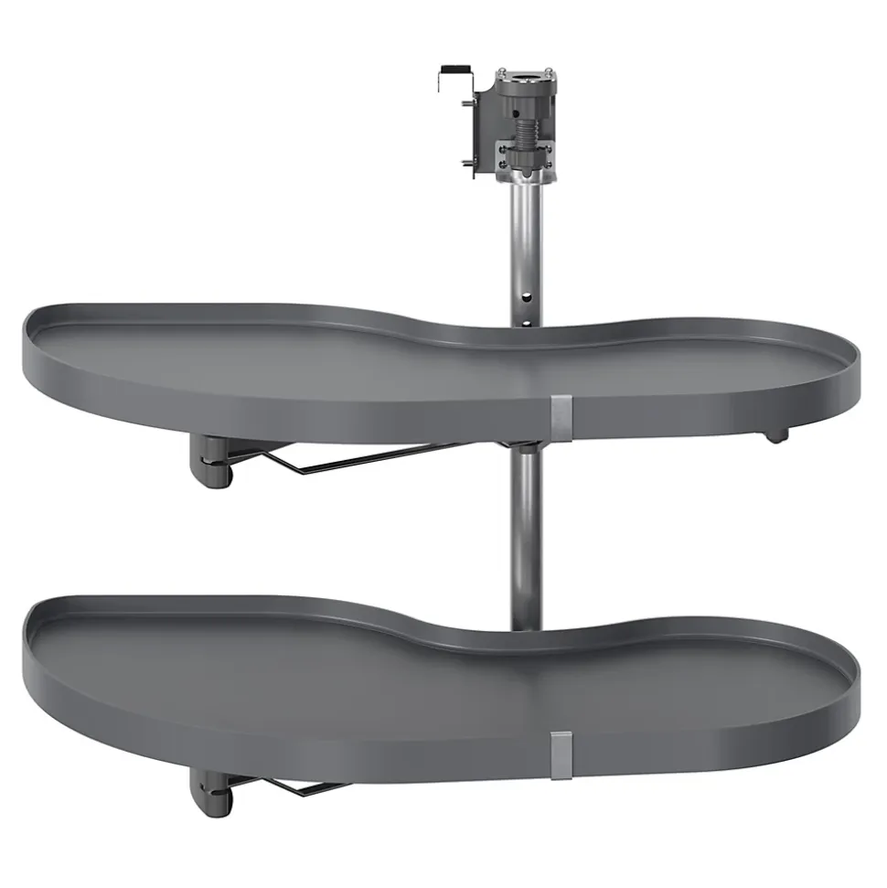 Rangement coulissant d'angle pour meuble de cuisine GoodHome Pebre 100 cm, droite