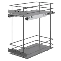 Rangement coulissant pour meuble de cuisine GoodHome Pebre 30 cm, 2 niveaux