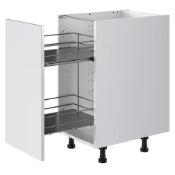 Rangement coulissant pour meuble de cuisine GoodHome Pebre 40 cm, 2 niveaux