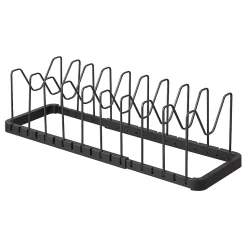 Rangement poêles et couvercles extensible en acier