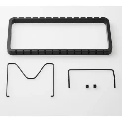 Rangement poêles et couvercles extensible en acier