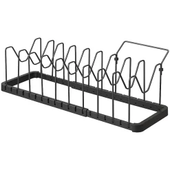 Rangement poêles et couvercles extensible en acier