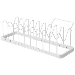 Rangement poêles et couvercles extensible en acier