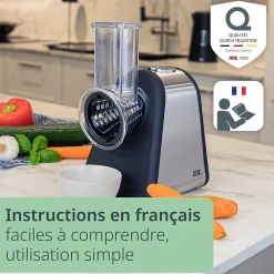 Rape electrique ADE ADE4260336178651 200W 4 inserts inox