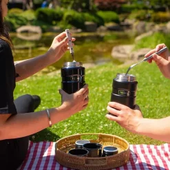 Récipient isotherme Stainless King Thermos 710 ml - Noir