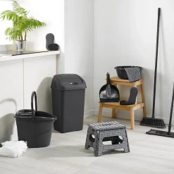 Recharge pour balai mop chenille anthracite