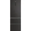Refrigerateur - Frigo Combiné - HAIER - 3D 60 Series 5 HTW5618ENPT - Classe E - 360 L - 185 x 59,5 x 66,7 cm - Noir