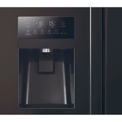 Refrigerateur Americain - Frigo - HAIER - SBS 90 Series 3 HSR3918EIPB - Classe E - 515 L - 180 x 90 x 65,9 cm - Noir