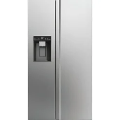 Refrigerateur Americain - Frigo Américain - HAIER - HSW59F18EIMM - Classe E - 601 L - 36 dB - Platinium