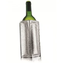 Refroidisseur décor argenté Vacu Vin 38803606 rapid ice cooler