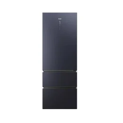 Réfigérateur combiné 70cm 483l no frost noir Haier HTW7720ENMB