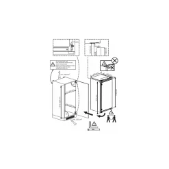 Réfrigérateur 1 porte 54cm 175l encastrable Beko BSSA210K4SN série b100
