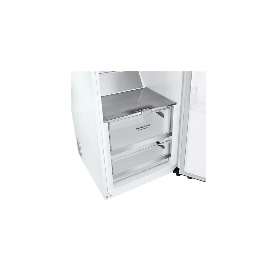 Réfrigérateur 1 porte 60cm 386l nofrost noir Lg GLT71SWCSE door cooling