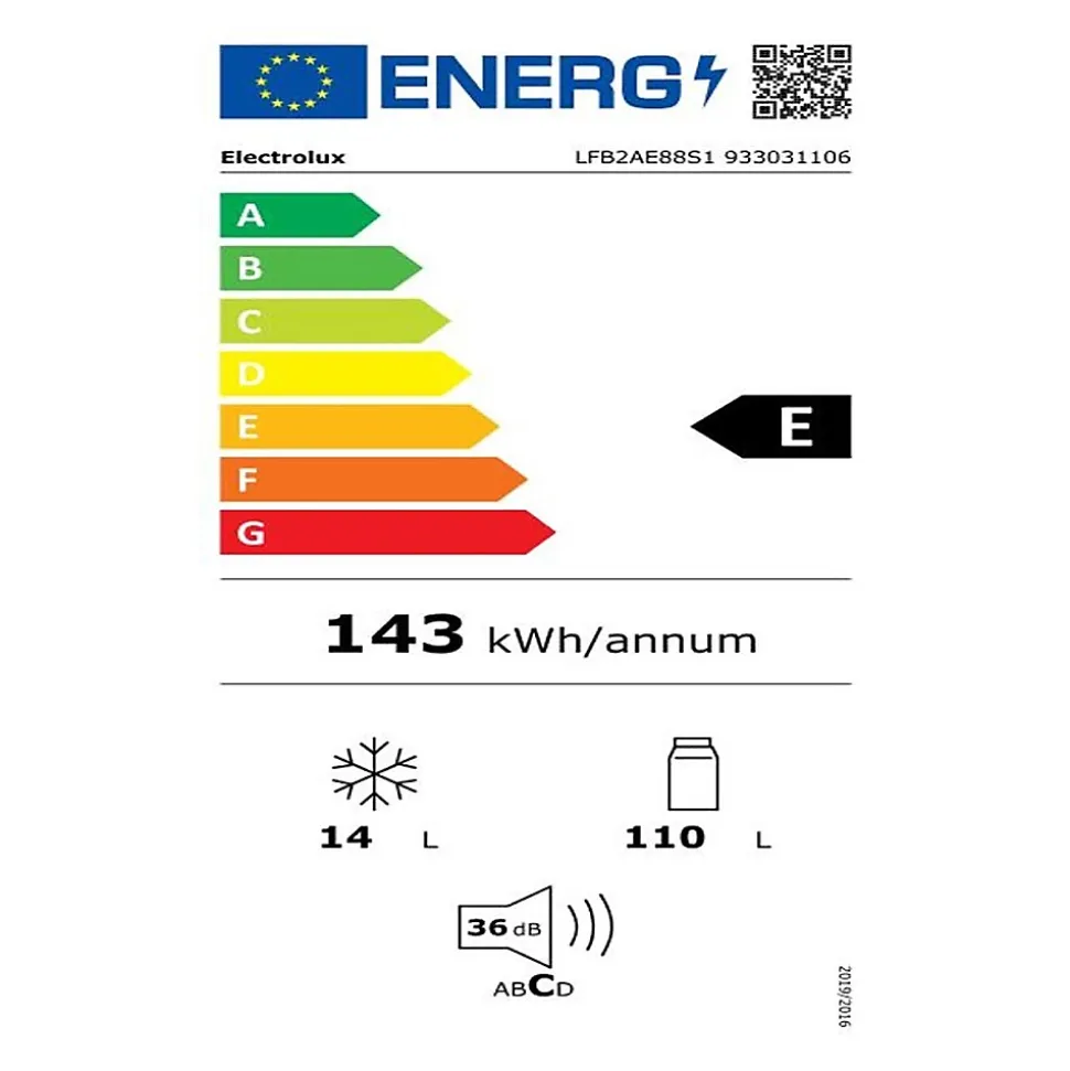 Réfrigérateur 1 porte Electrolux LFB2AE88S1