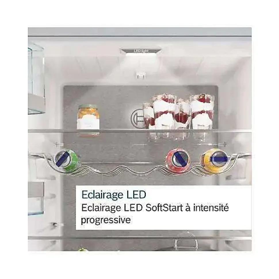 Réfrigérateur 1 porte intégrable à pantographe 280l Bosch KIL82VFE0