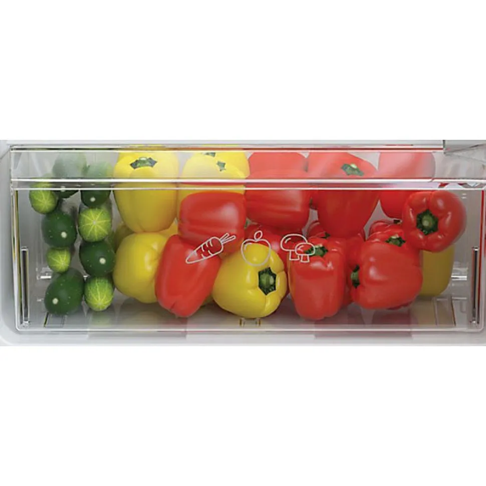 Réfrigérateur 1 porte intégrable à glissières 175l Indesit SINS2211B4