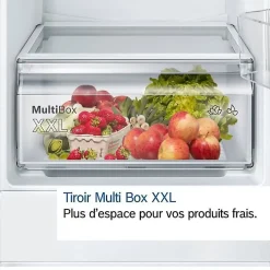Réfrigérateur 1 porte intégrable à glissières 119l Bosch KIL22NSE0 série 2