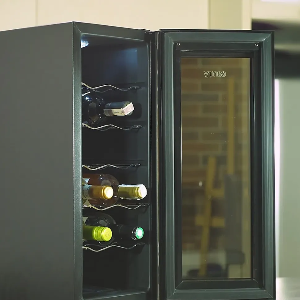 Réfrigérateur à vin cave Camry CR 8068 12 bouteilles / 33 litres - Contrôle de la température 12-18 degrés C
