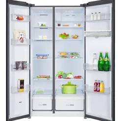 Réfrigérateur américain - CONTINENTAL EDISON - CERA505NFBD - 505 L - Classe D - 92 x 63 x 177 cm - Noir