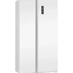 Réfrigérateur américain avec congélateur 442L Blanc Bomann SBS7344-Blanc