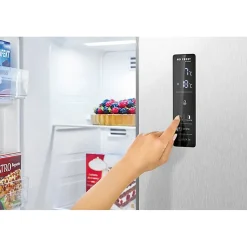 Réfrigérateur américain avec congélateur 442L Inox Bomann SBS7344-Inox