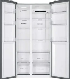 Réfrigérateur américain 91cm 528l ventilé Haier HSR3918ENPG