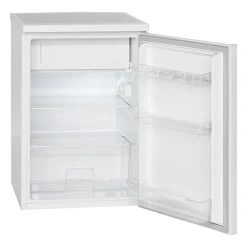 Réfrigérateur avec petit congélateur 120L blanc Bomann KS 2184. 1 blanc
