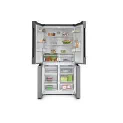 Réfrigérateur combiné - BOSCH SER6 - KFD96APEA - Multi-portes - Classe E - 375 L - 183 x 90,5 x 73,1 cm - Acier brossé