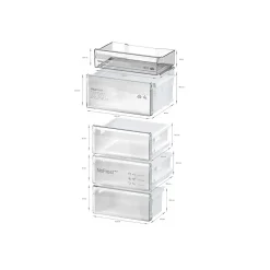 Réfrigérateur combiné 60cm 363l blanc Bosch KGN392WCF série 4