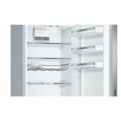 Réfrigérateur combiné 60cm 337l brassé inox Bosch KGE39ALCA serie 6