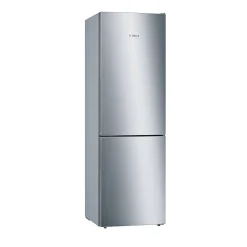 Réfrigérateur combiné 60cm 308l metal look Bosch KGE36ALCA série 6