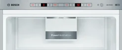 Réfrigérateur combiné 60cm 308l metal look Bosch KGE36ALCA série 6