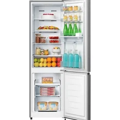 Réfrigérateur combiné 55cm 255l nofrost silver Hisense FCN255WDE