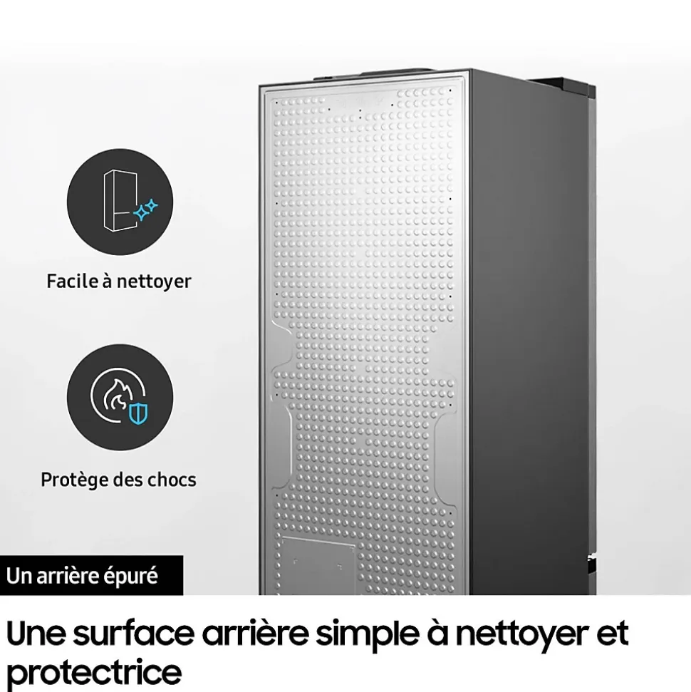 Réfrigérateur combiné 60cm 344l nofrost, blanc Samsung RB33B610EWW