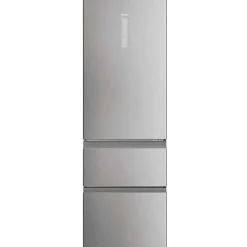 Réfrigérateur combiné 60cm 360l nofrost, inox Haier HTW5618DNMG
