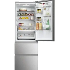 Réfrigérateur combiné 60cm 360l nofrost, inox Haier HTW5618DNMG