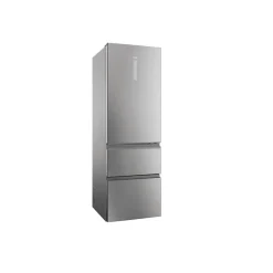 Réfrigérateur combiné 60cm 360l nofrost, inox Haier HTW5618DNMG