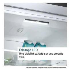 Réfrigérateur combiné 86cm 631l nofrost inox Bosch KGN86VIEA série 4