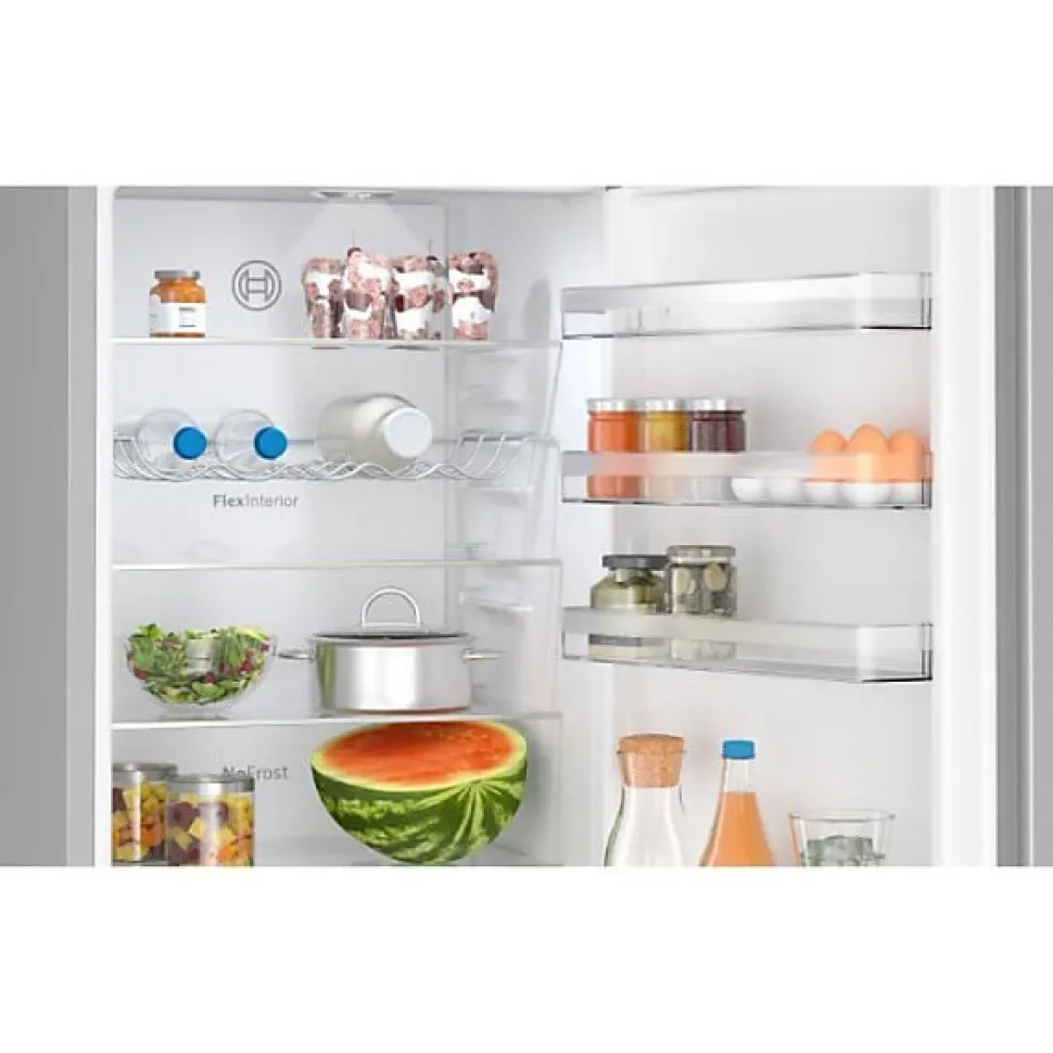 Réfrigérateur combiné 60cm 363l nofrost inox Bosch KGN39VLCT série 4