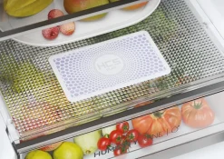 Réfrigérateur combiné 60cm 341l nofrost inox Haier H1DWDNPK186