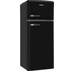 Réfrigérateur combiné 55cm 246l statique noir Amica AR7252N