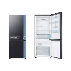 Réfrigérateur combiné 76cm 508l ventilé noir Samsung RB50DG601EB1