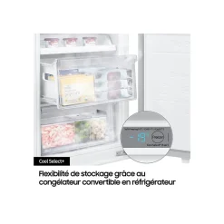 Réfrigérateur combiné intégrable à glissières 263l Samsung BRB38G705EWW