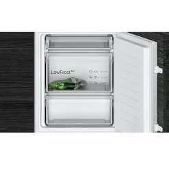 Réfrigérateur combiné intégrable à glissières 267l blanc Siemens KI86VNSE0