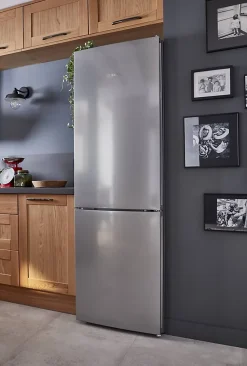 Réfrigérateur congélateur à poser porte réversible Bosch KGN36VLED 237L / 87L, inox