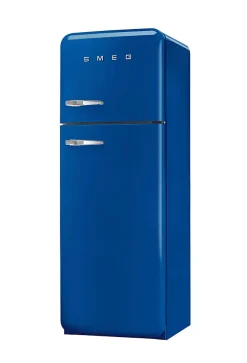 Réfrigérateur congélateur à poser ouverture droite Smeg FAB30RBE5 222L / 72L bleu