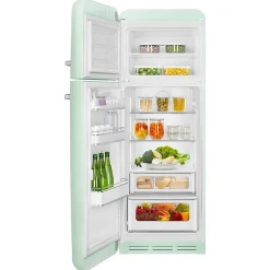 Réfrigérateur congélateur à poser Smeg FAB30LPG6 vert d'eau - 222L / 72L - H.181,5cm x L.68,5cm x P.86cm